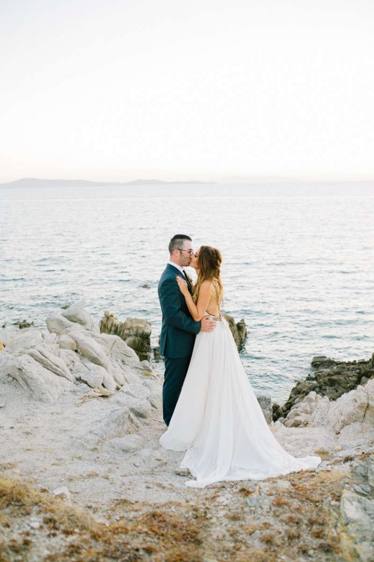 Private Villa Wedding Mykonos Cyclades Island Kelly and Joe