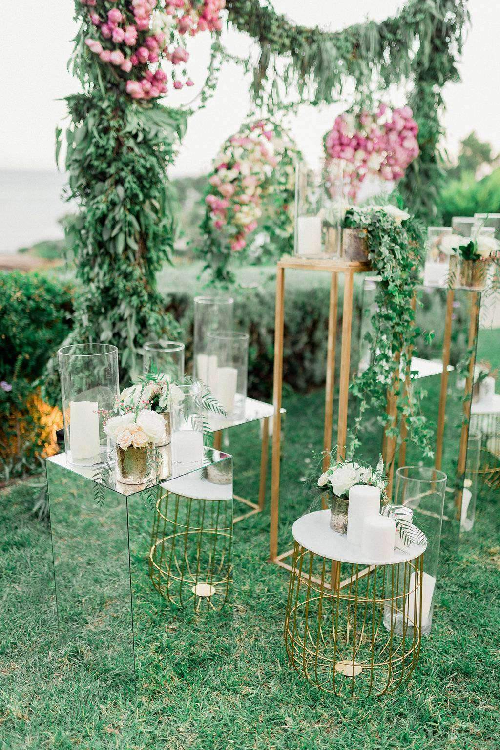 DIOR INSPIRED WEDDING ON ISLAND ATHENS RIVIERA